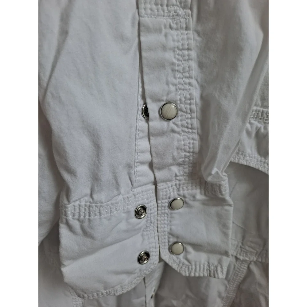 True Religion XXXL Western‎ Shirt Menswear Long Sleeve White Button Up